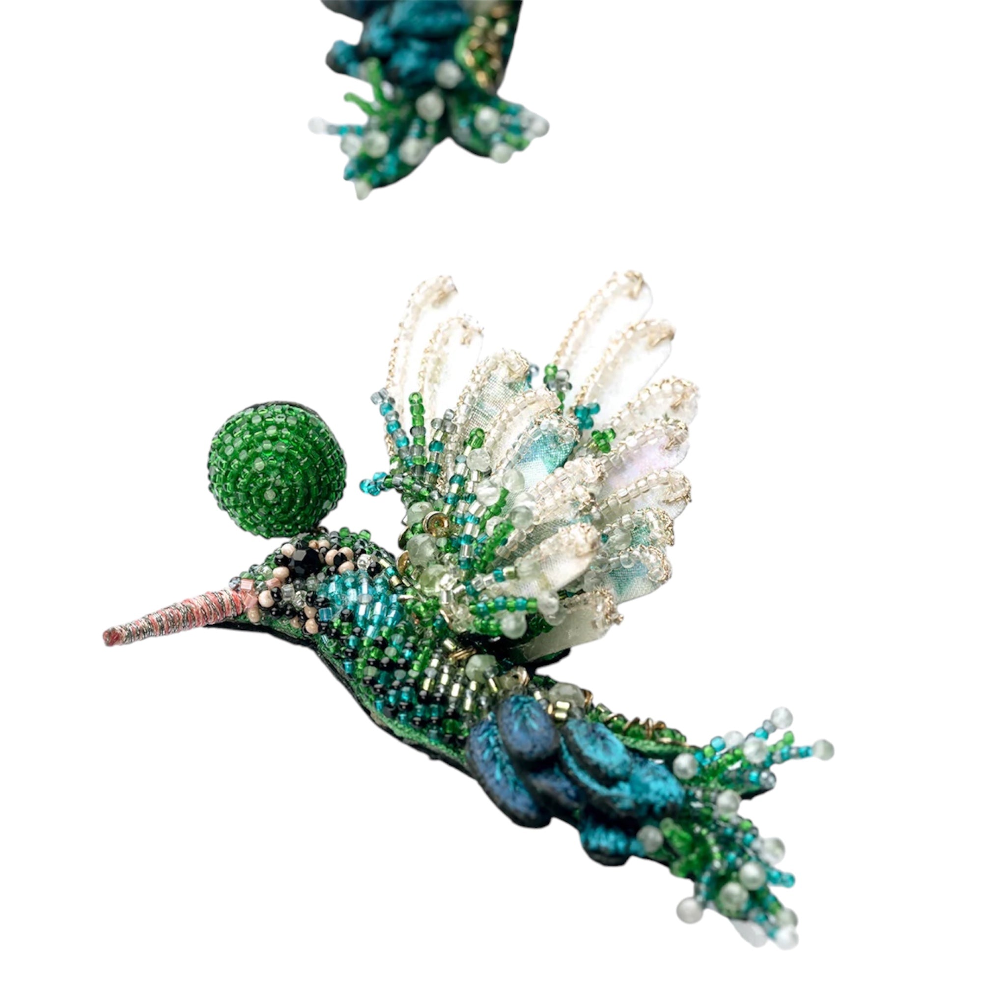 Deepa Gurnani Hummingbird Earrings