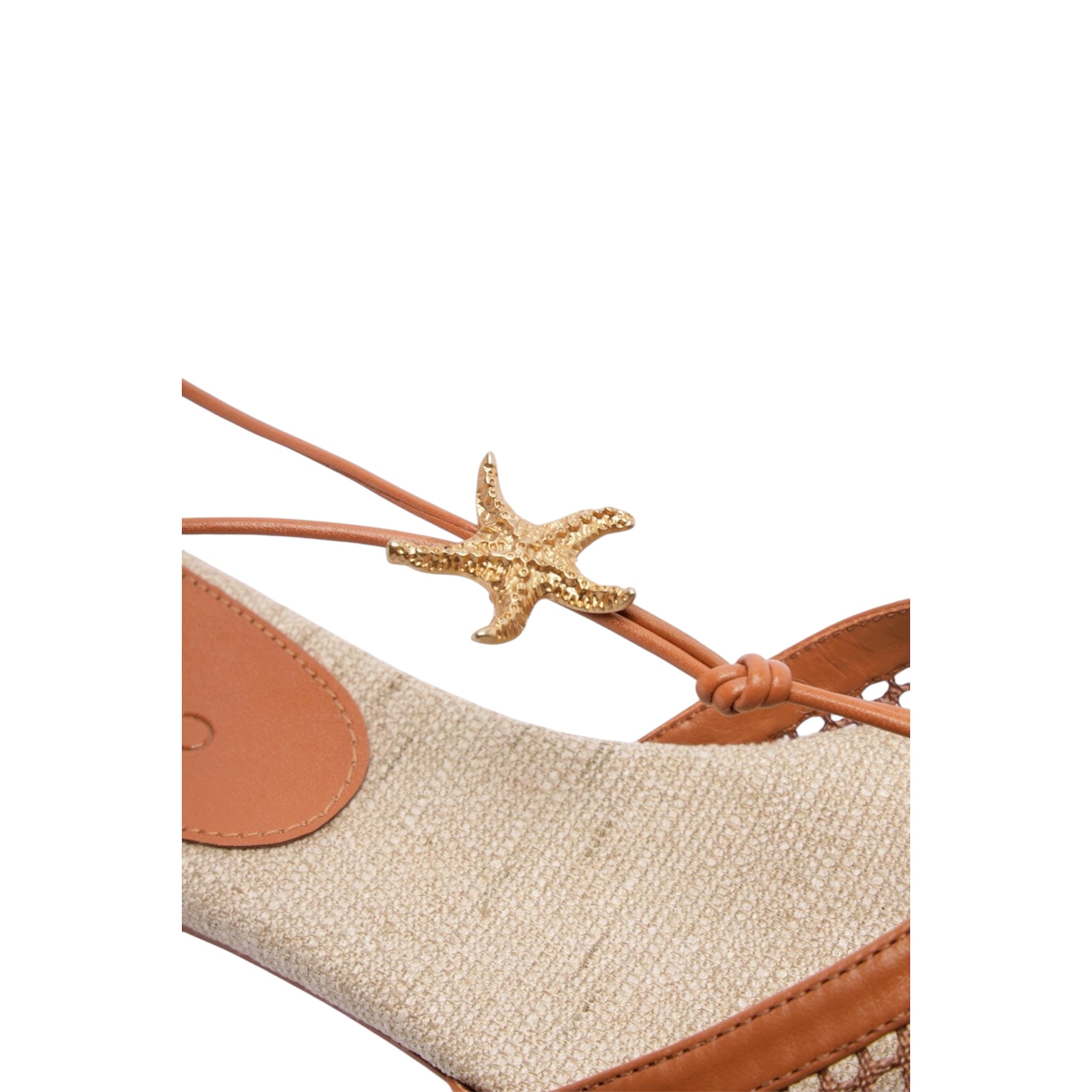 Farm Rio Sea Lace Up Mule