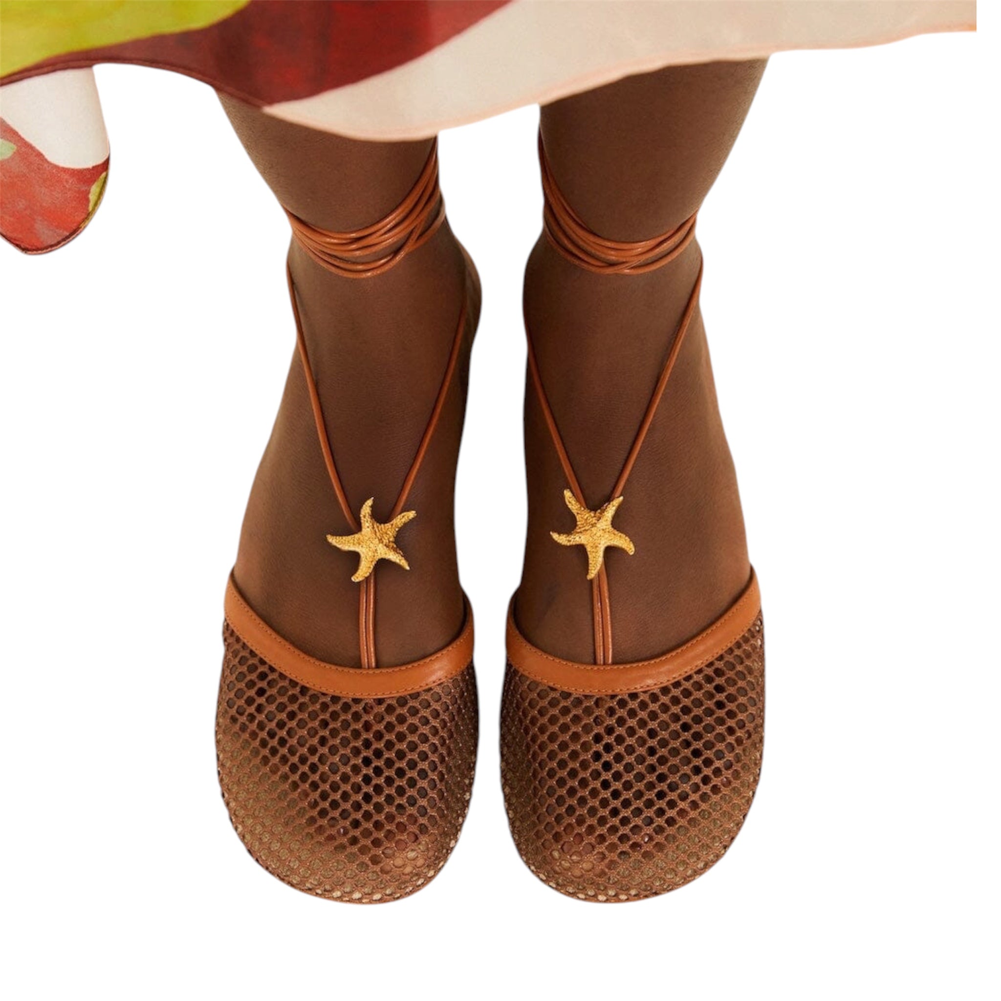 Farm Rio Sea Lace Up Mule