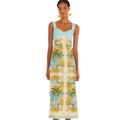 Farm Rio Royal Sea Maxi Dress