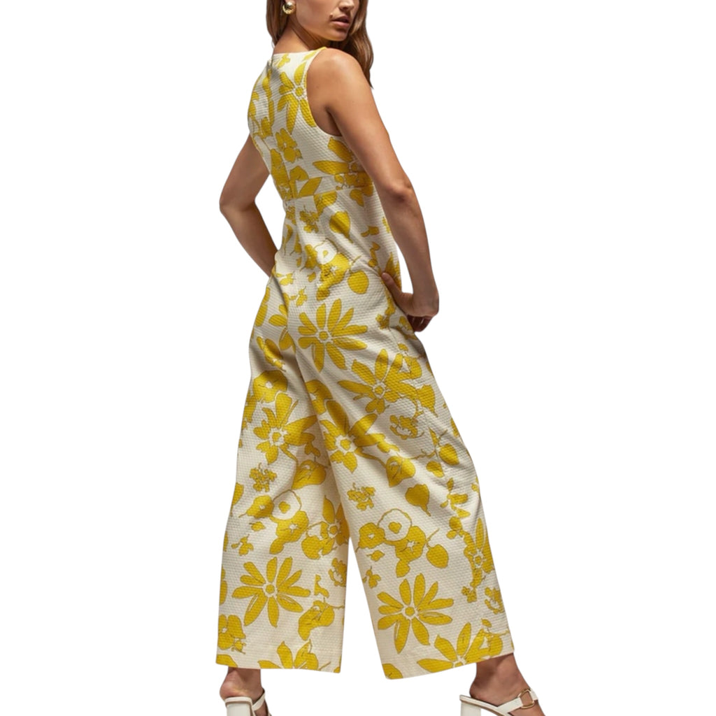 Tori Richard Sunny Dubonnet Jumpsuit