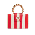 Soli & Sun The Louisa in Red & Cream Stripe